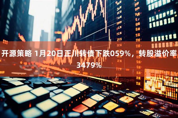 开源策略 1月20日正川转债下跌059%，转股溢价率3479%